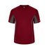 Badger Sport Drive Tee (414700-024104), Color 'Cardinal/Graphite'